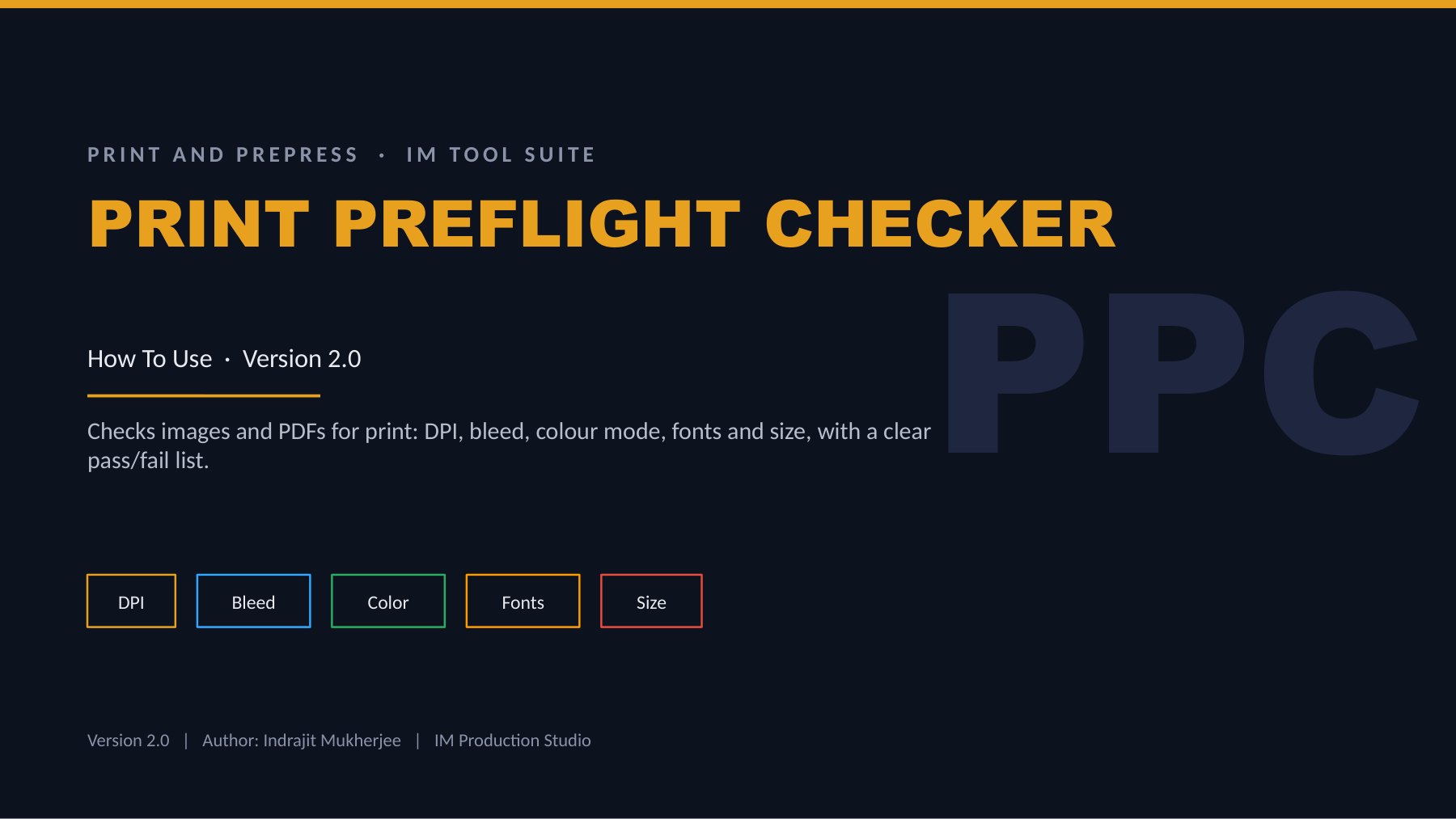 Print Preflight Checker