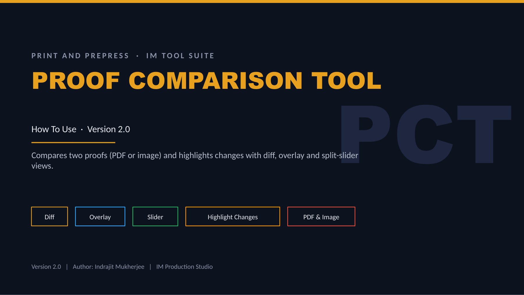Proof Comparison Tool