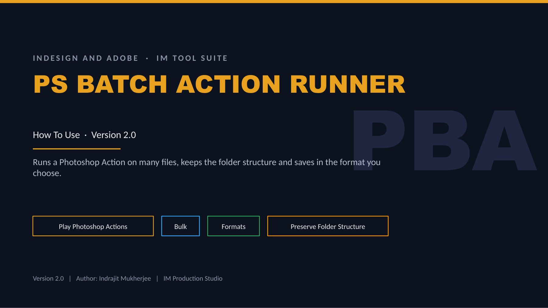 PS Batch Action Runner