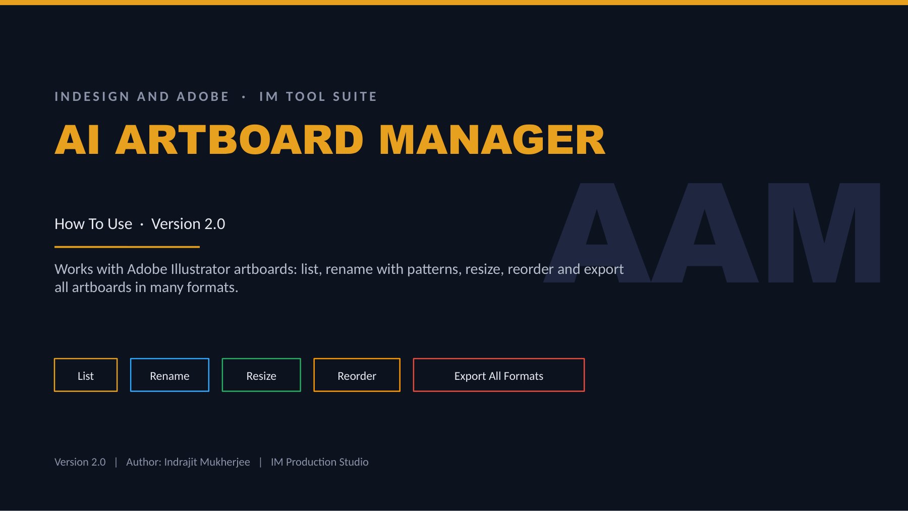 AI Artboard Manager