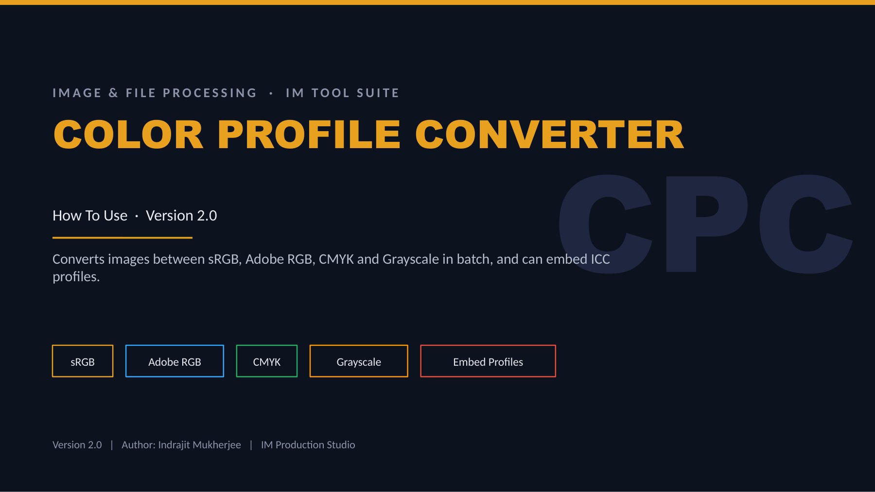 Color Profile Converter