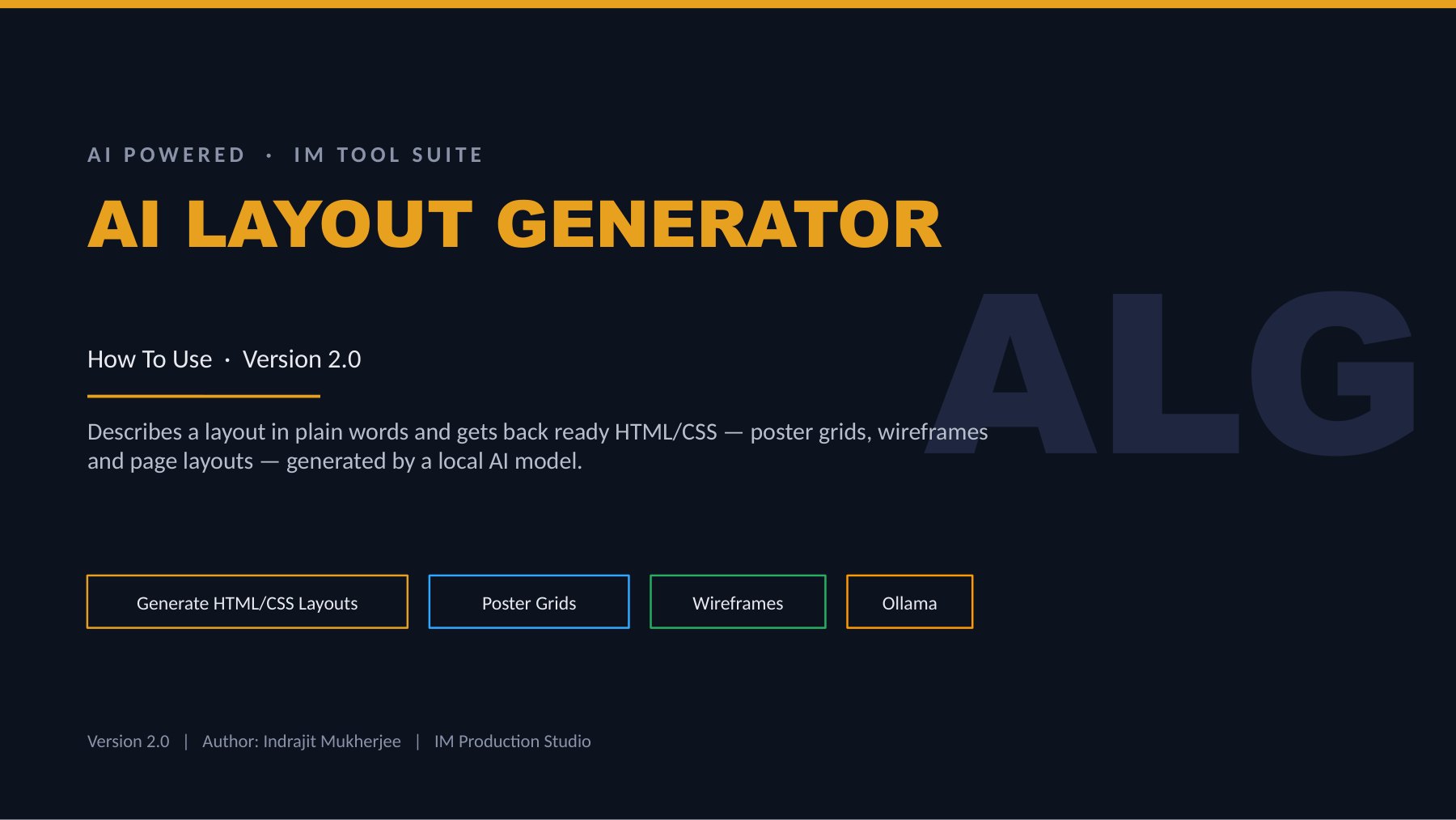 AI Layout Generator