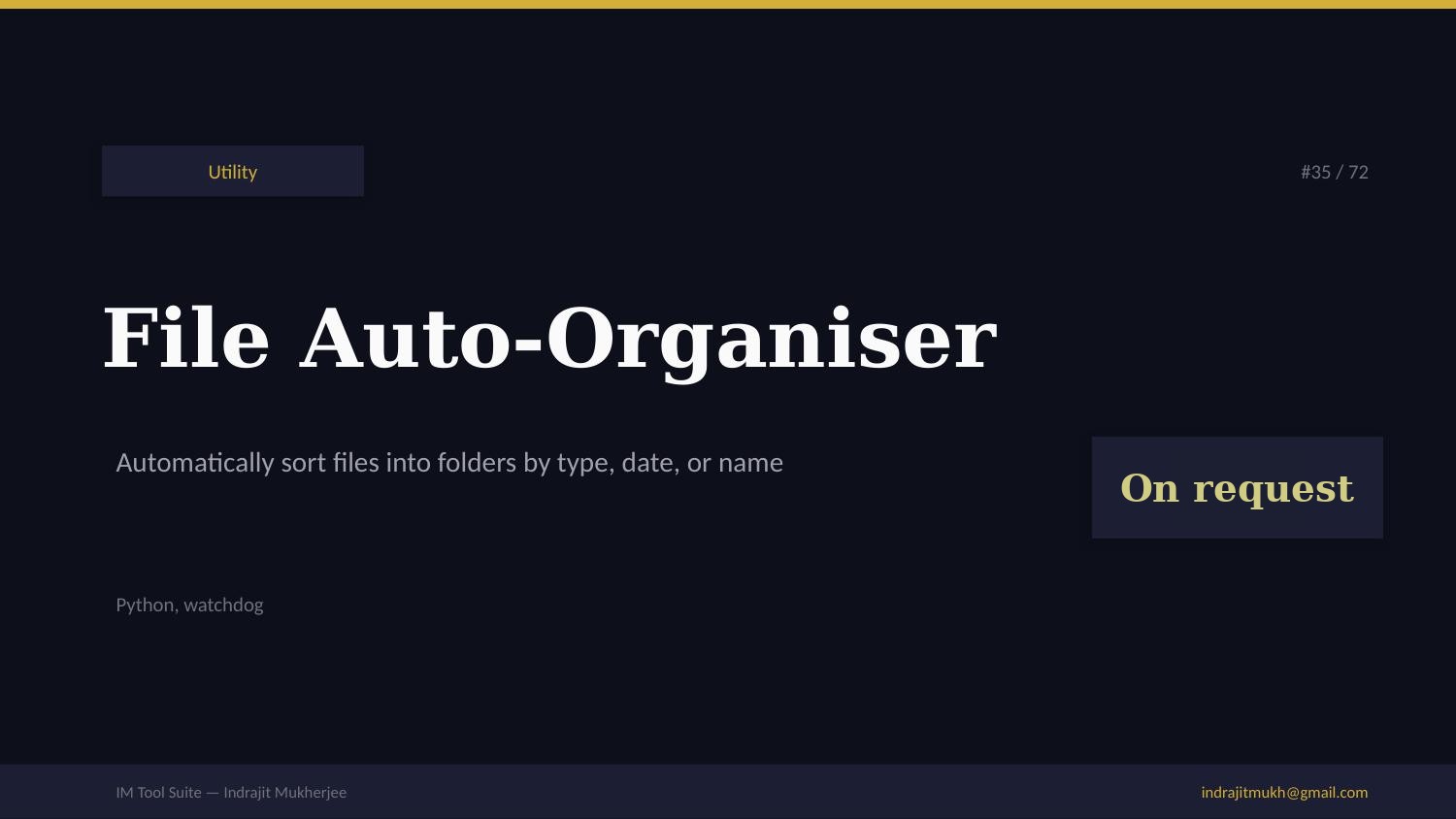 File Auto-Organiser
