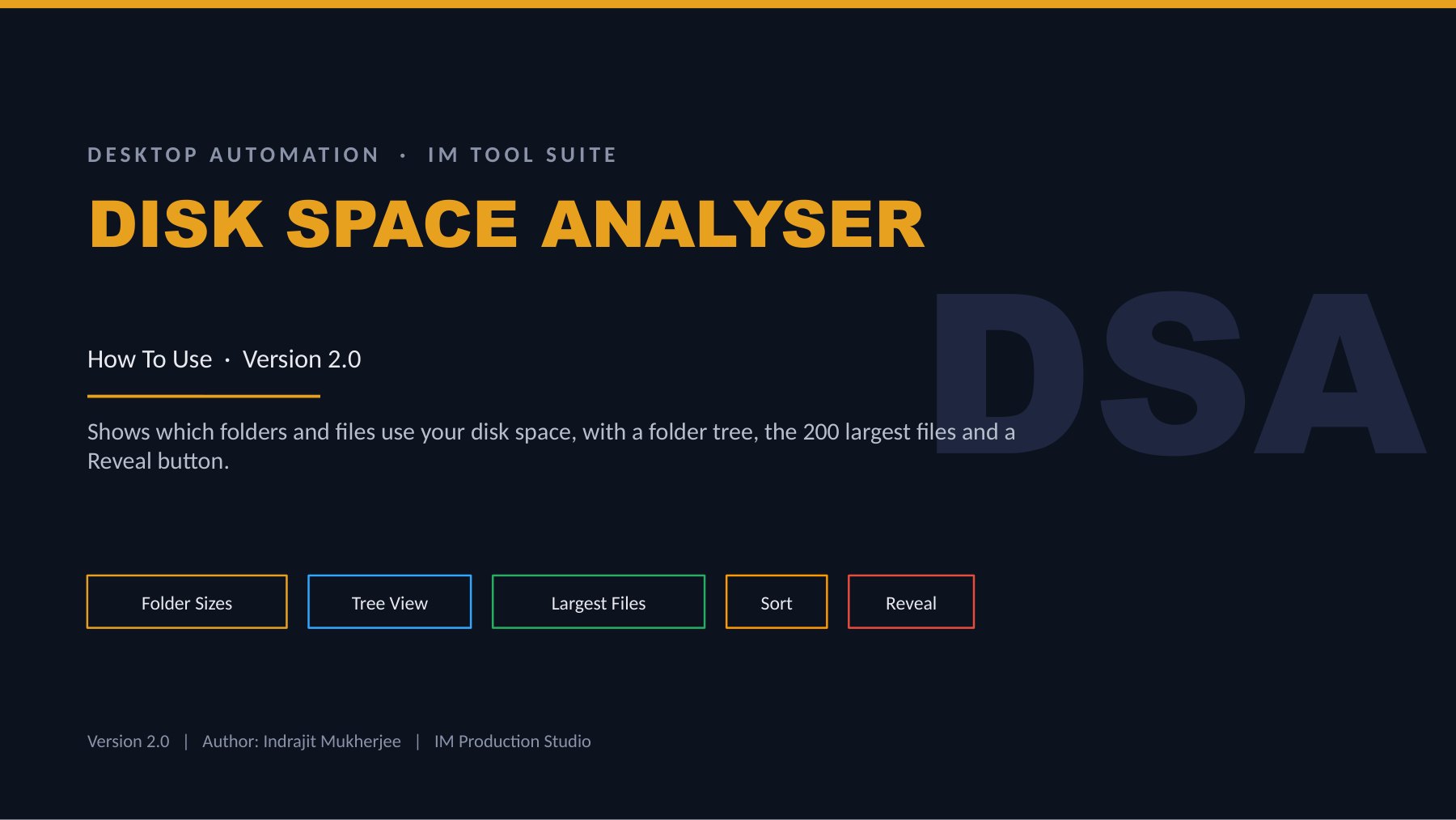 Disk Space Analyser