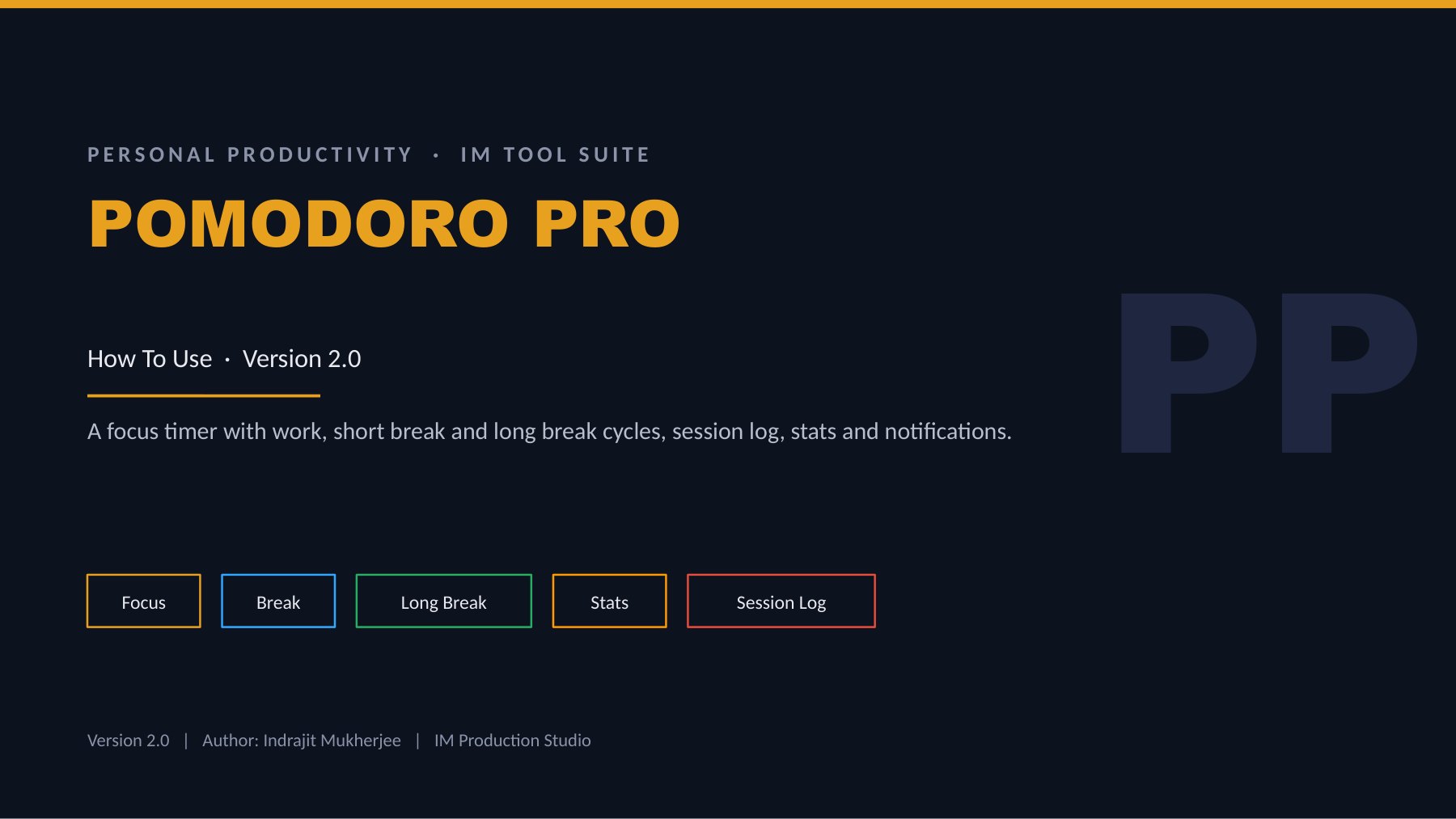 Pomodoro Pro