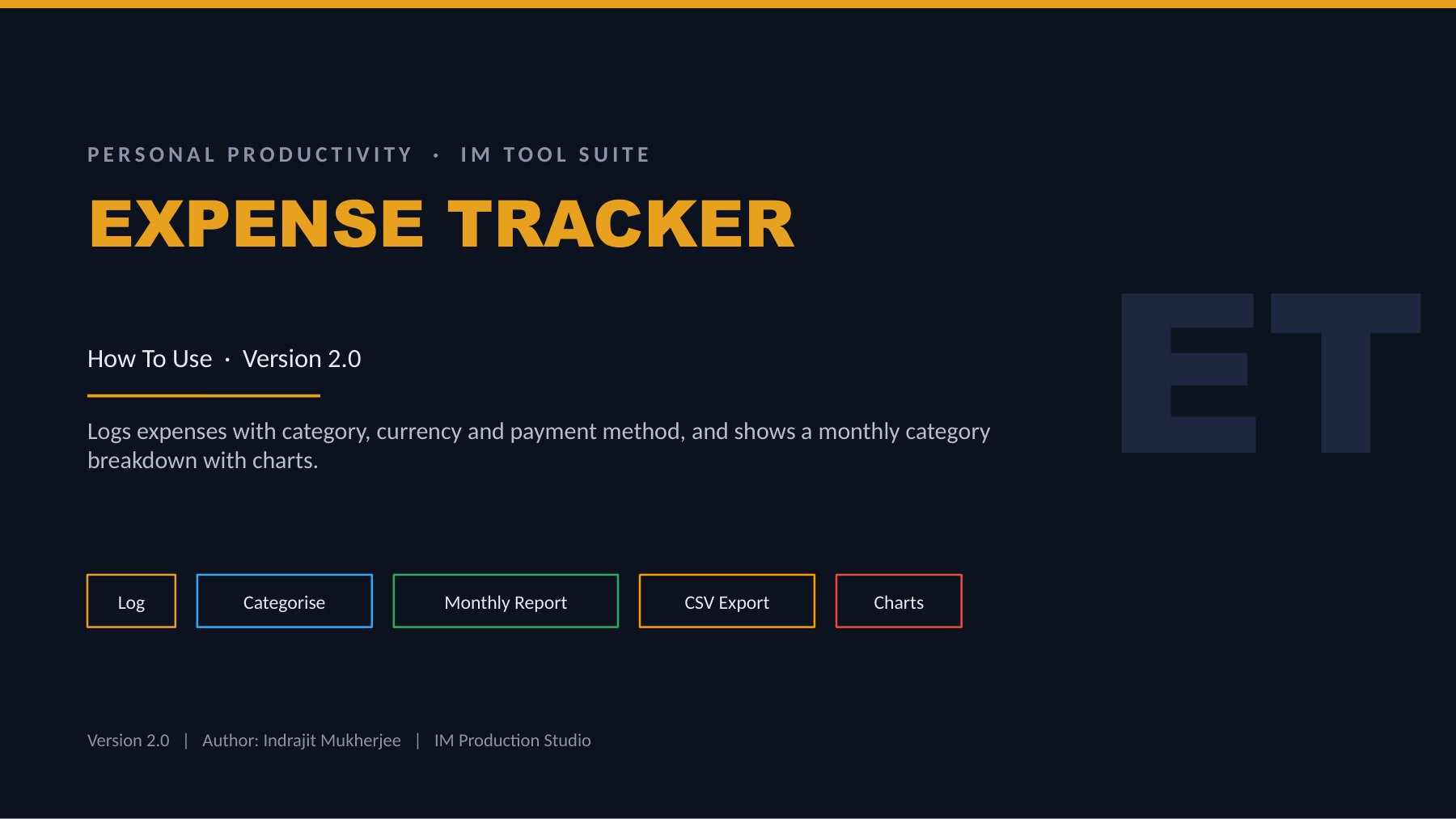 Expense Tracker