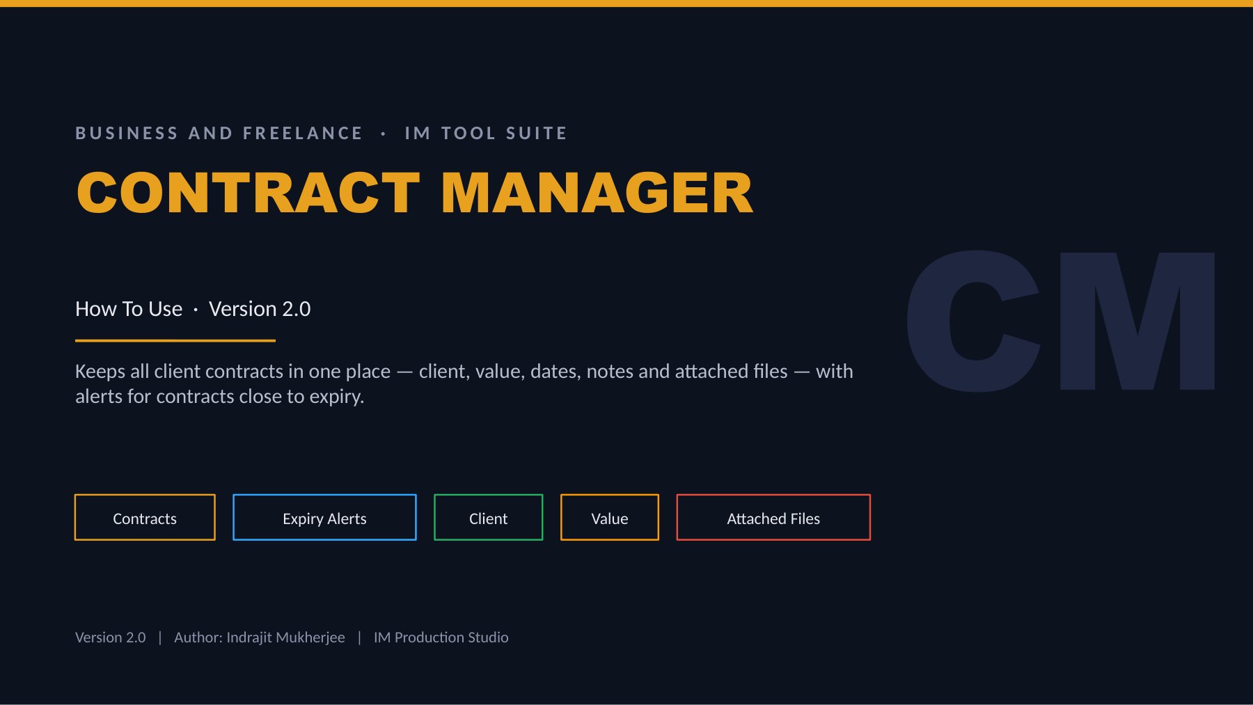Contract Manager