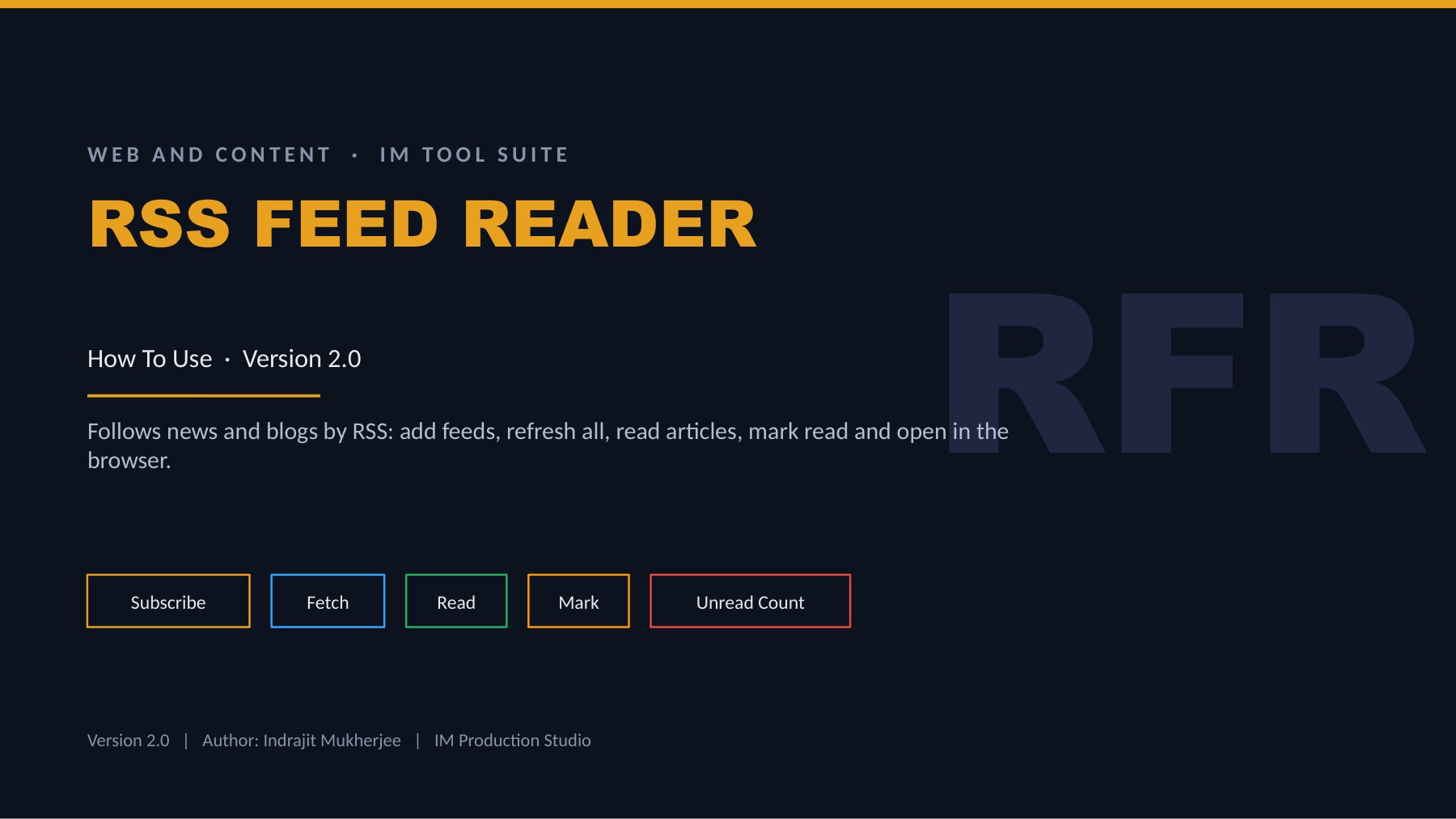 RSS Feed Reader