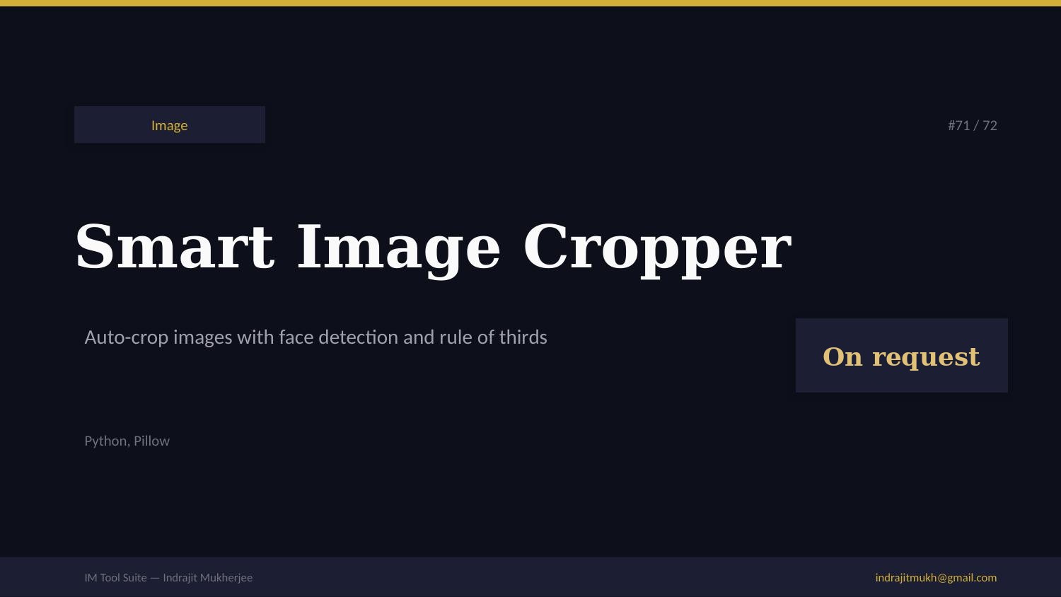 Smart Image Cropper