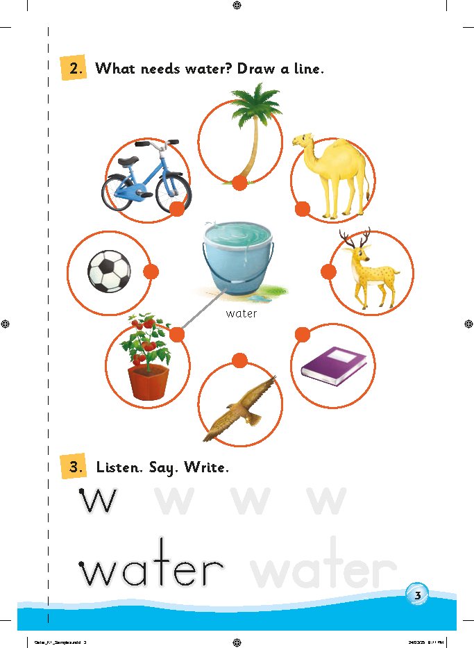 Qatar K1 Samples Page 2 — Children Books by Indrajit Mukherjee
