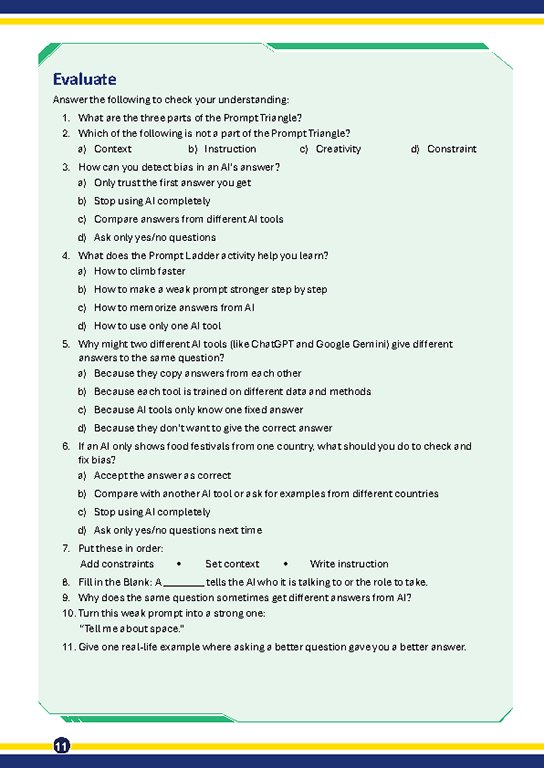Student Handbook Page 11 — Brochure by Indrajit Mukherjee